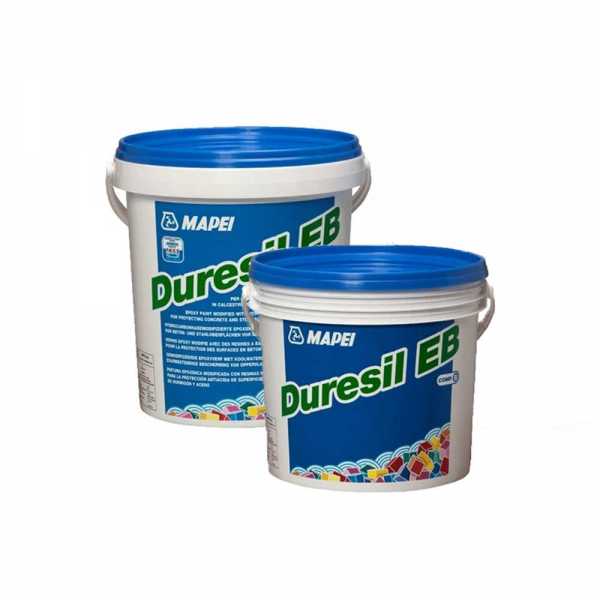 Mapei Duresil EB kétkomponensű saválló epoxi festék - 10 kg