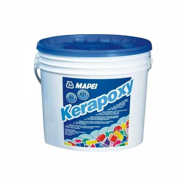 Mapei Kerapoxy saválló epoxi ragasztó és fugázó