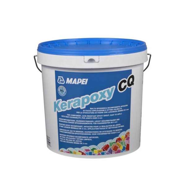 Mapei Kerapoxy CQ saválló epoxi fugázóanyag és ragasztó
