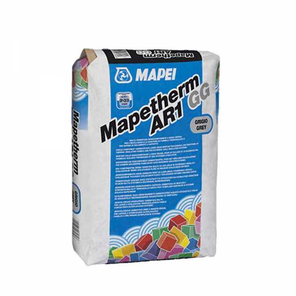 Mapei Mapetherm AR1 GG szürke hőszigetelő ragasztó - 25 kg (nagyszemcsés)