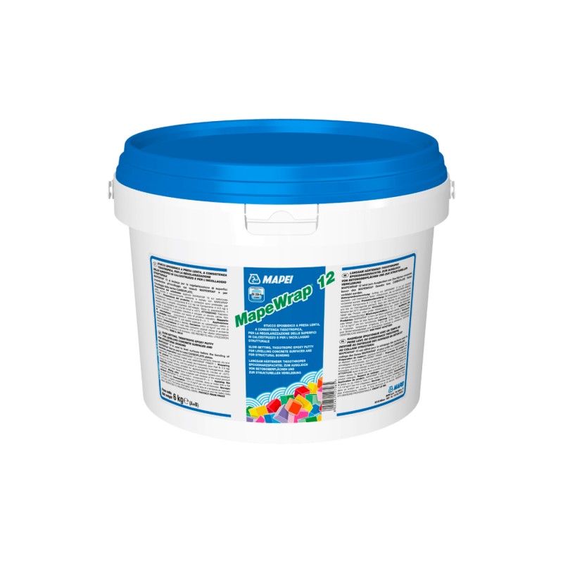 Mapei Mapewrap 12 kétkomponensű betonfelület kiegyenlítő habarcs - 6 kg