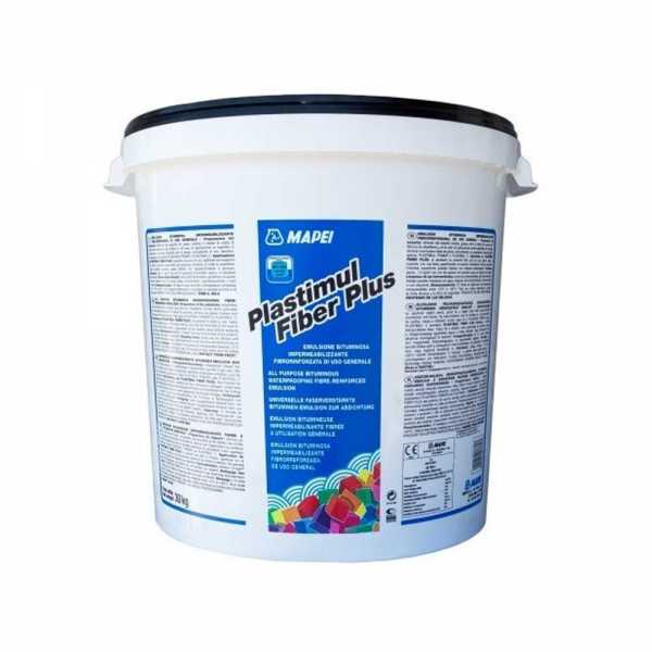 Mapei Plastimul Fiber Plus bitumenes vízszigetelő emulzió - 30 kg