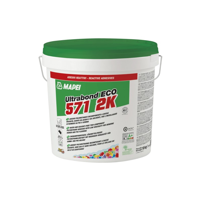 Mapei Ultrabond Eco 571 2K PVC és gumiburkolat ragasztó